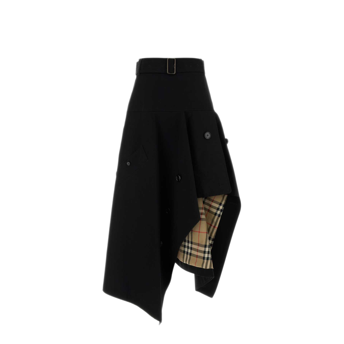 MAYFEYR - Burberry - Black Gabardine Skirt - 8130208A1189