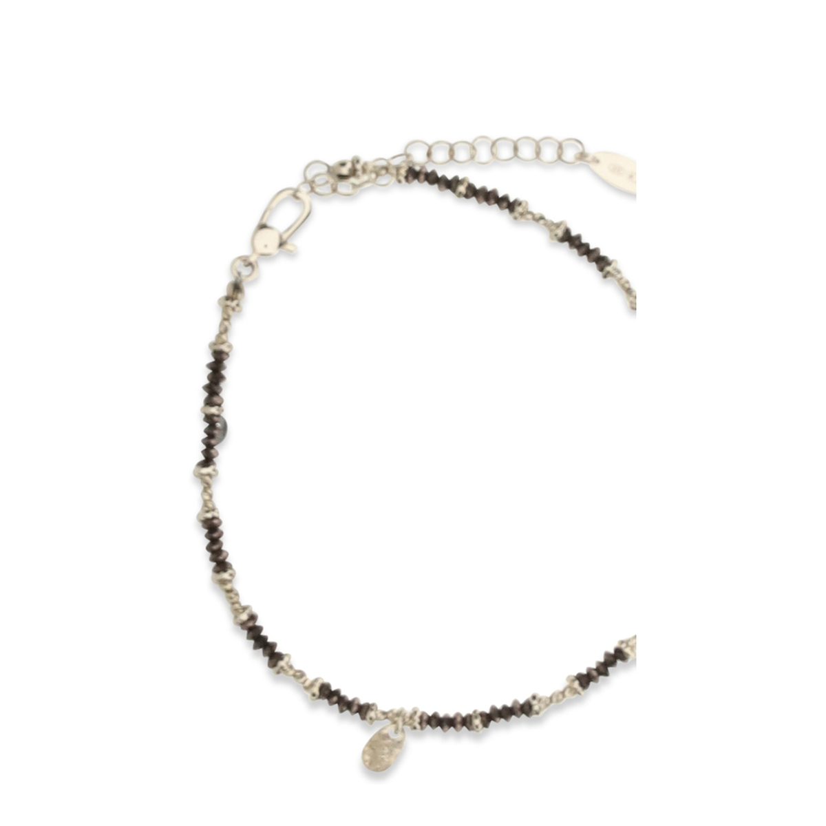 MAYFEYR - Brunello Cucinelli - Hematite And 925 Sterling Silver Anklet - MCAV9LB07PCKX04