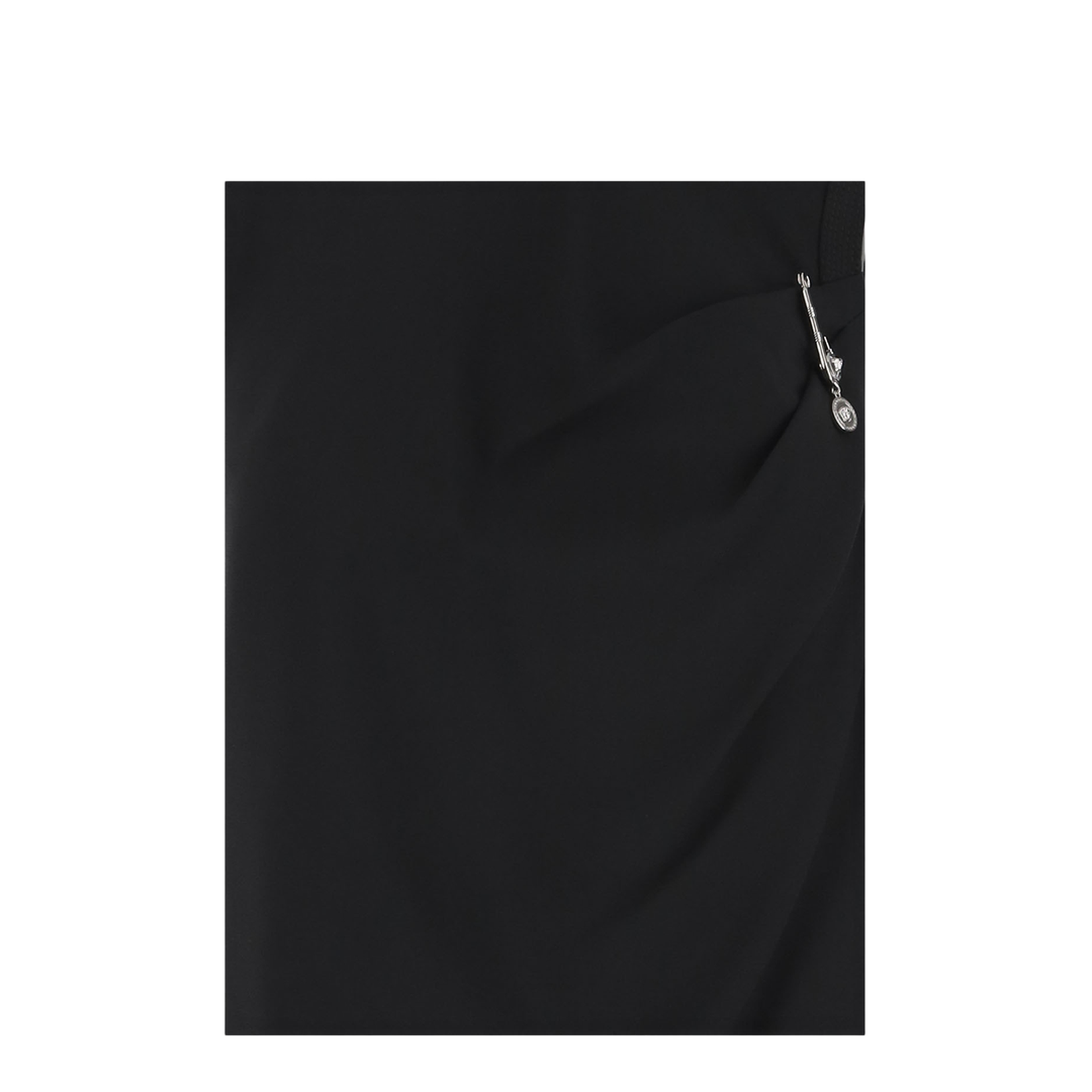 Satin Dress With Safety Pin