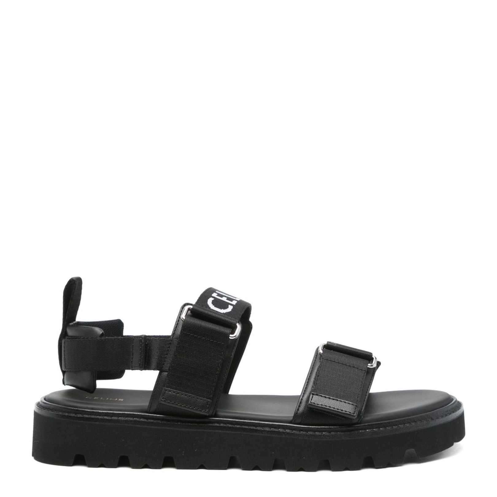 Buckle-Strap Fastening Pull-Tab Heel Shoes