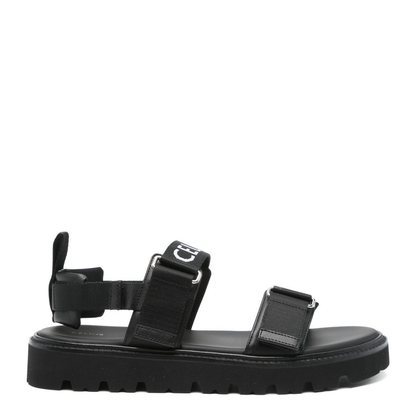 Buckle-Strap Fastening Pull-Tab Heel Shoes