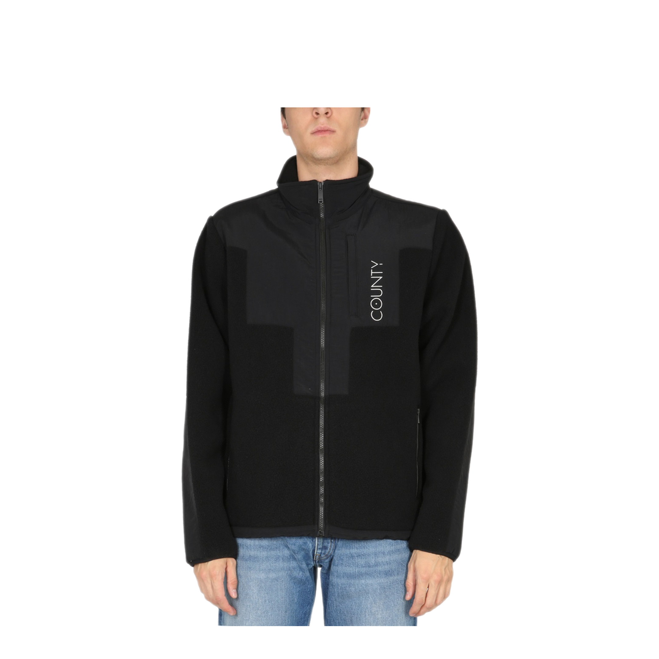 MAYFEYR - MARCELO BURLON COUNTY OF MILAN - Giacca Track Cross Block - CMEA170F21FAB0011001