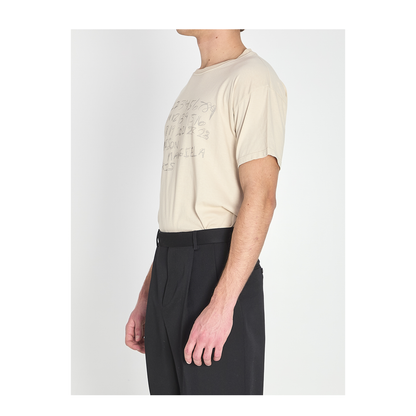 Numeric Sand-Coloured Cotton T-Shirt