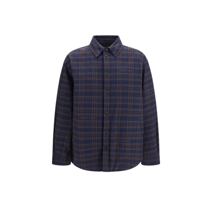 Check Padded Overshirt