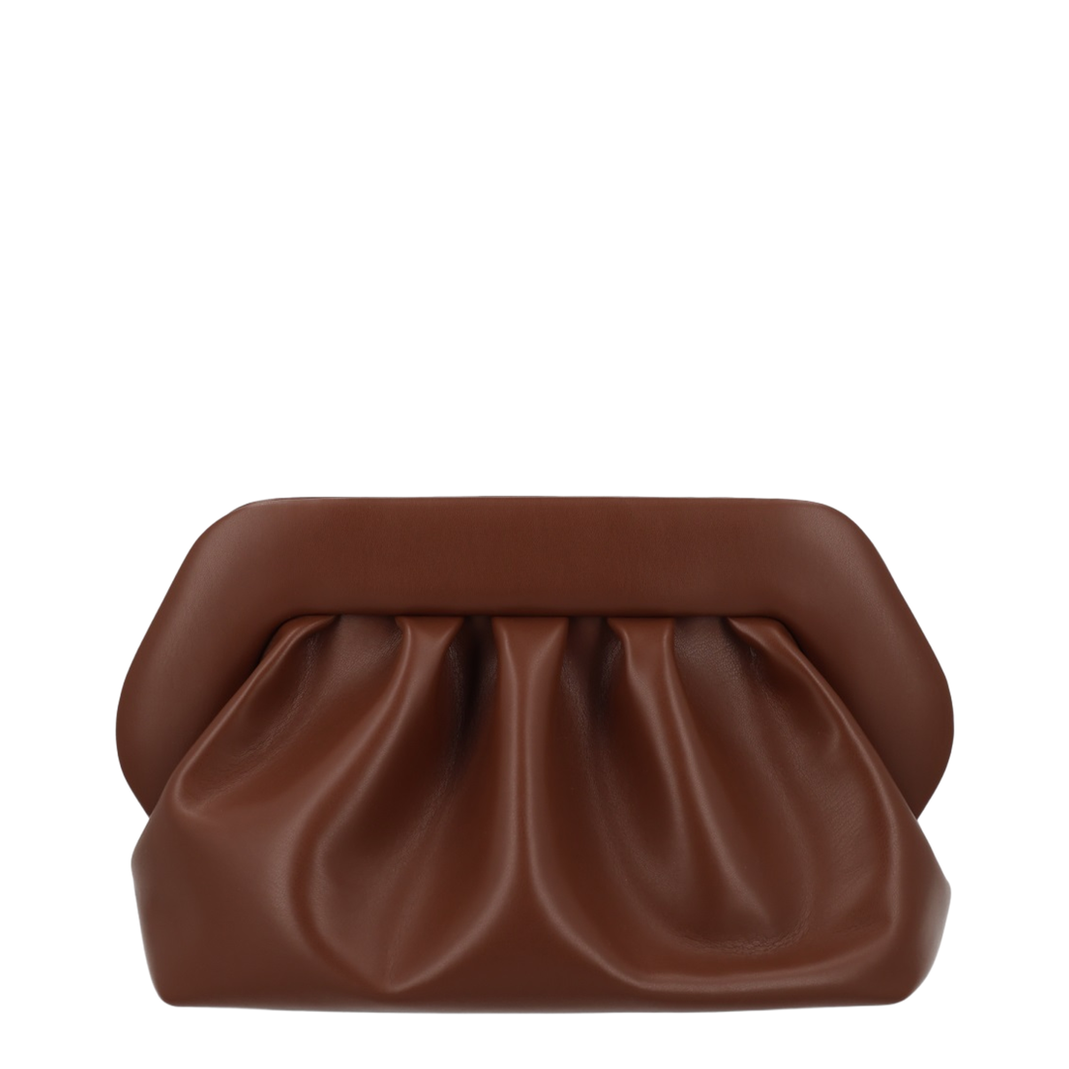 Bios Vegan Leather Clutch - Friar Brown