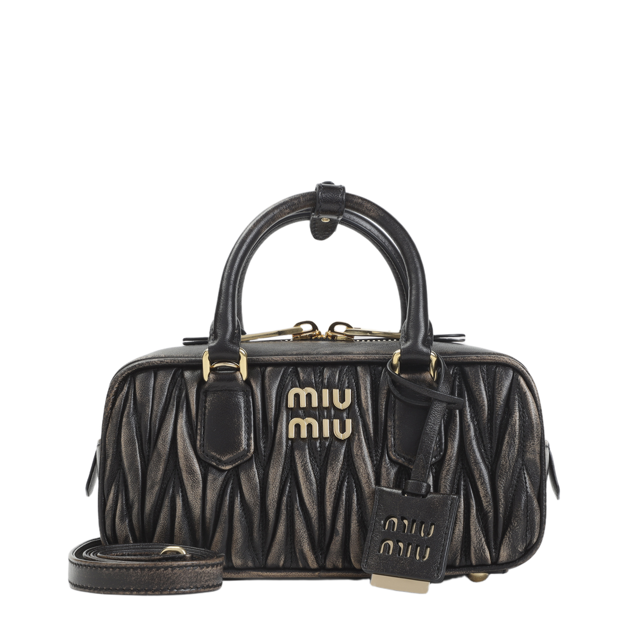 MAYFEYR - Miu Miu - Lamb Leather Shoulder Bag - 5BB142VOONAF6Q