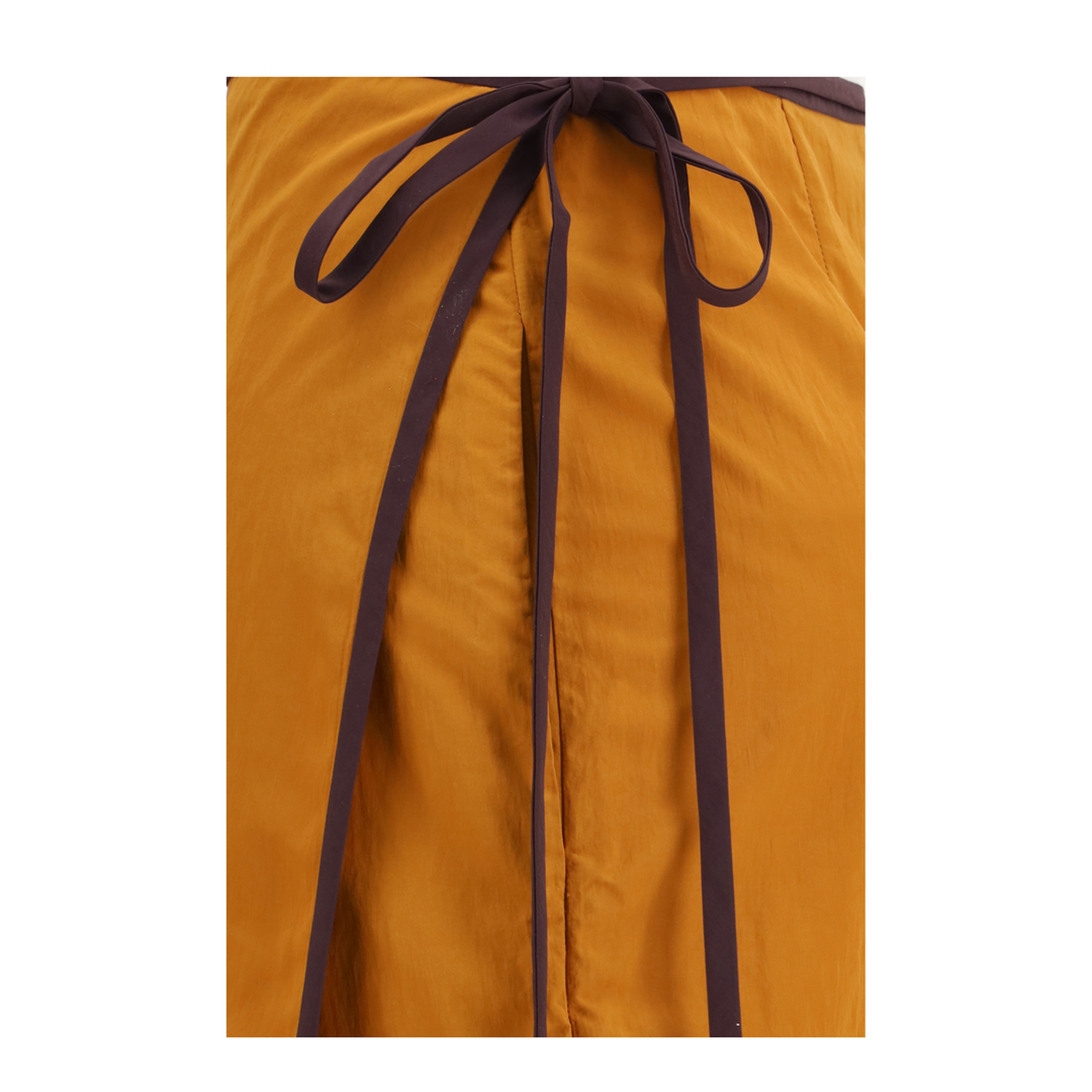 MAYFEYR - Saint Laurent - Tie-Detail Colour-Block Skirt - 856970Y6J18