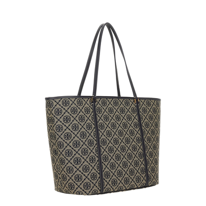 T Monogram Zip Tote Bag