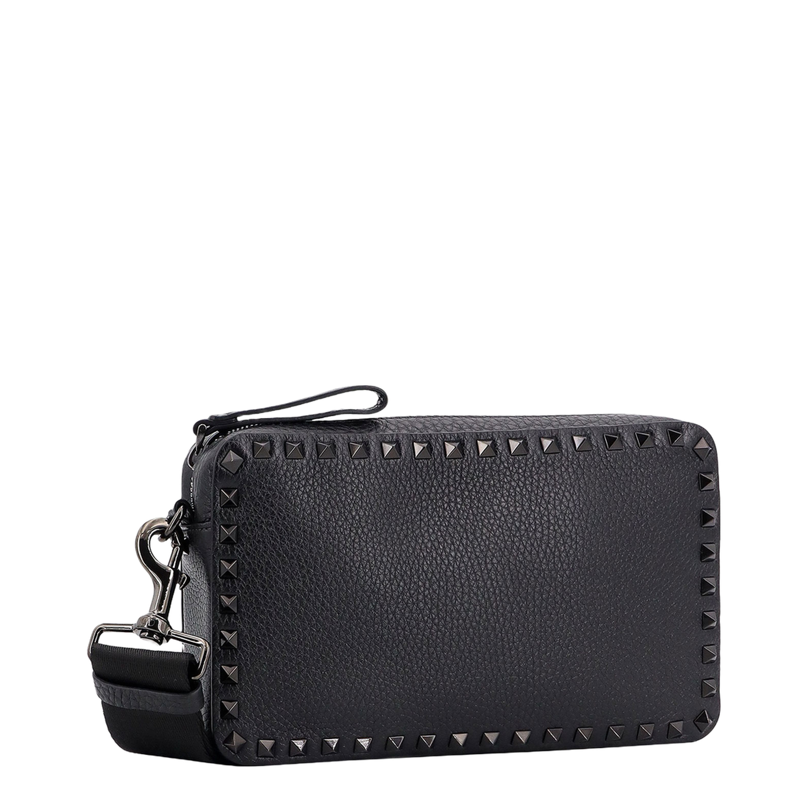 Borsa Rockstud  Garavani in pelle a grana