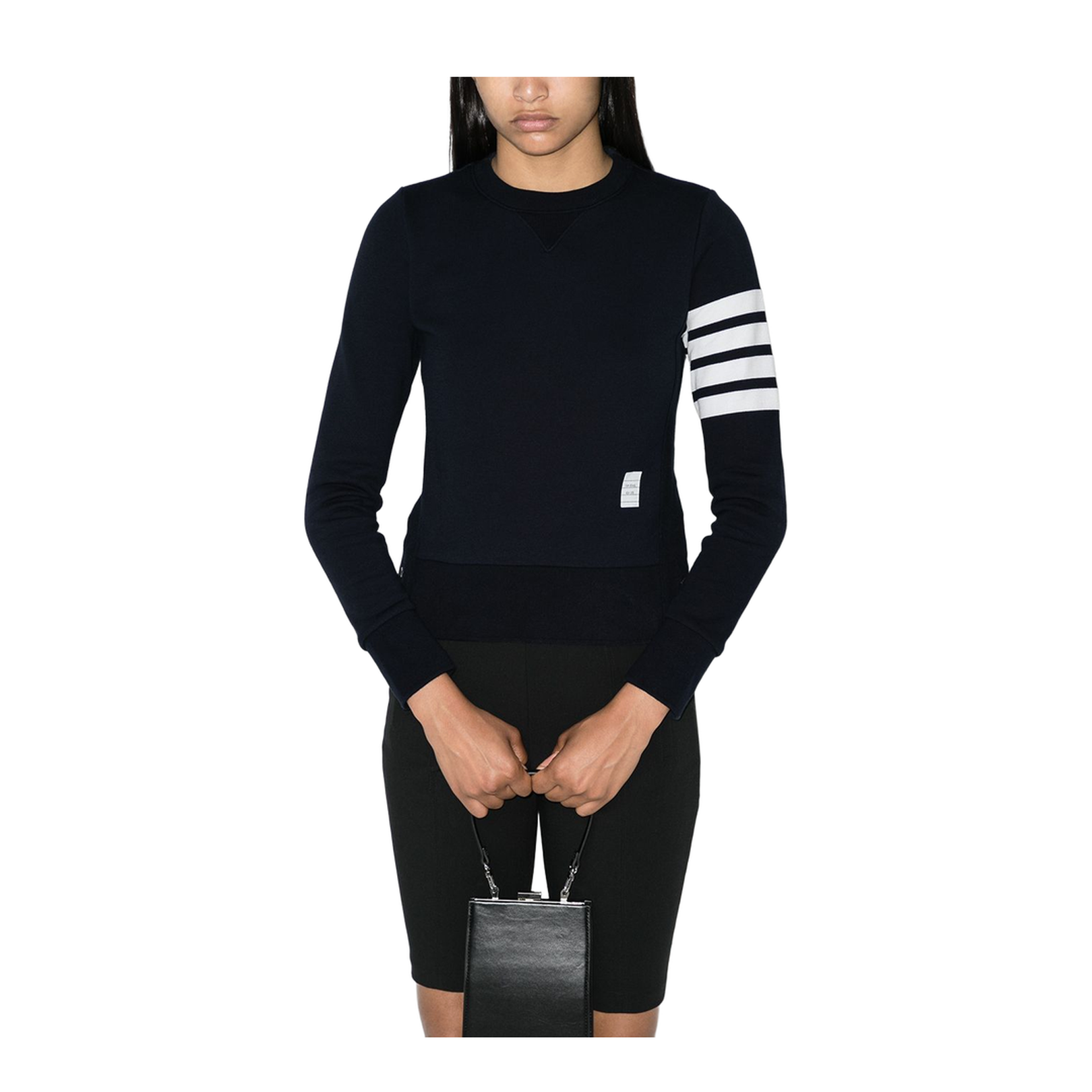 Prussian Blue Cotton Sweater