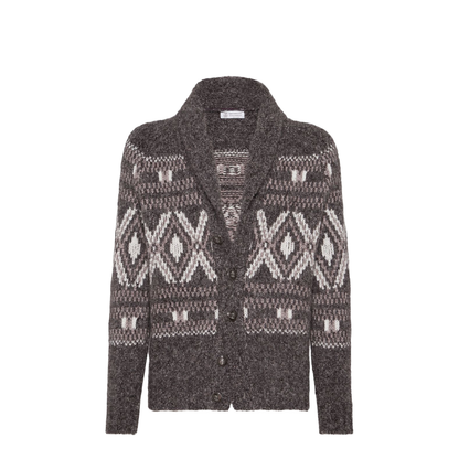 Wool V-Necked Cardigan