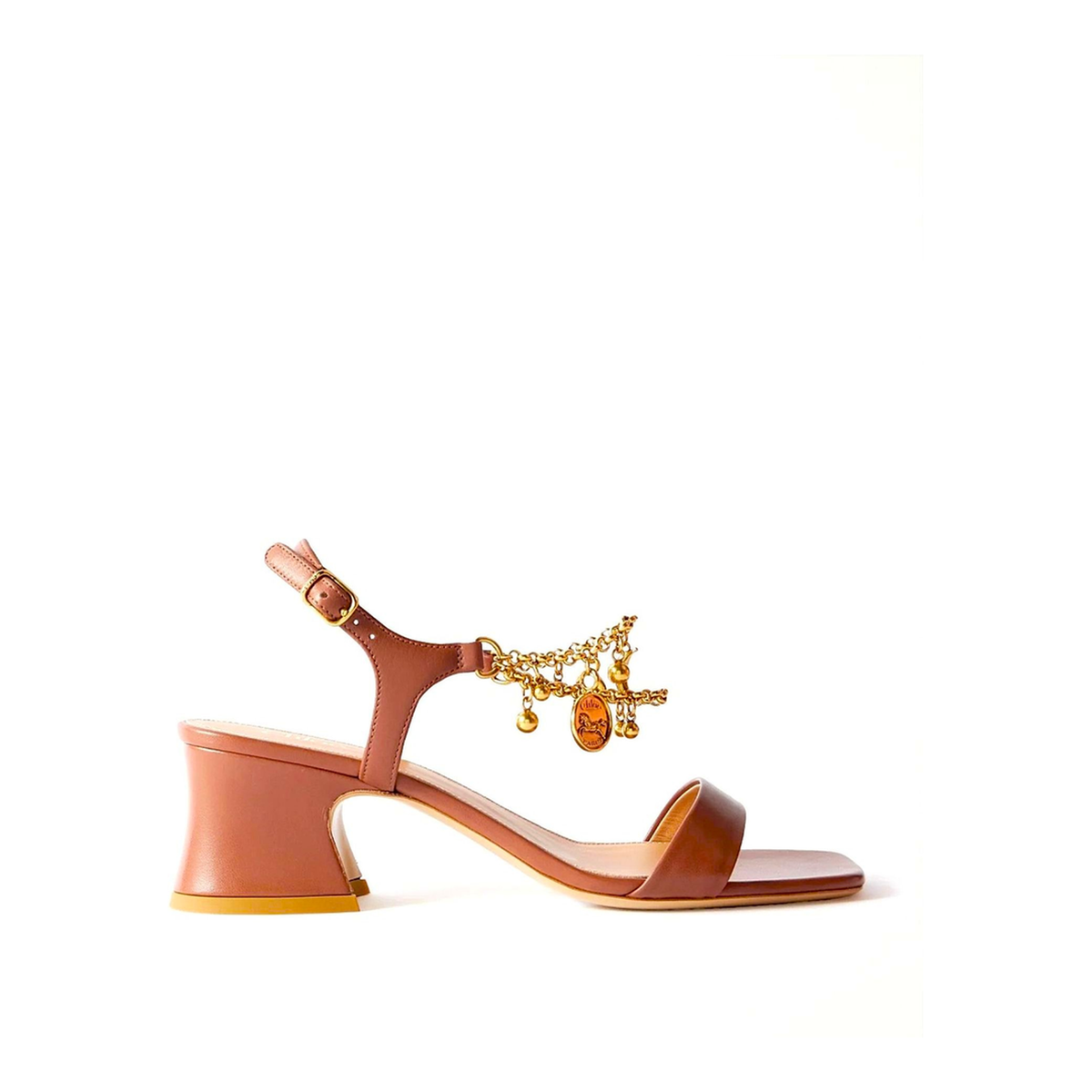 MAYFEYR - CHLOE' - Sandalo In Pelle Marrone - CH25A11WRI246