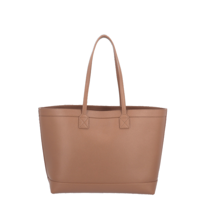 Medium Grainy Leather London Tote Bag