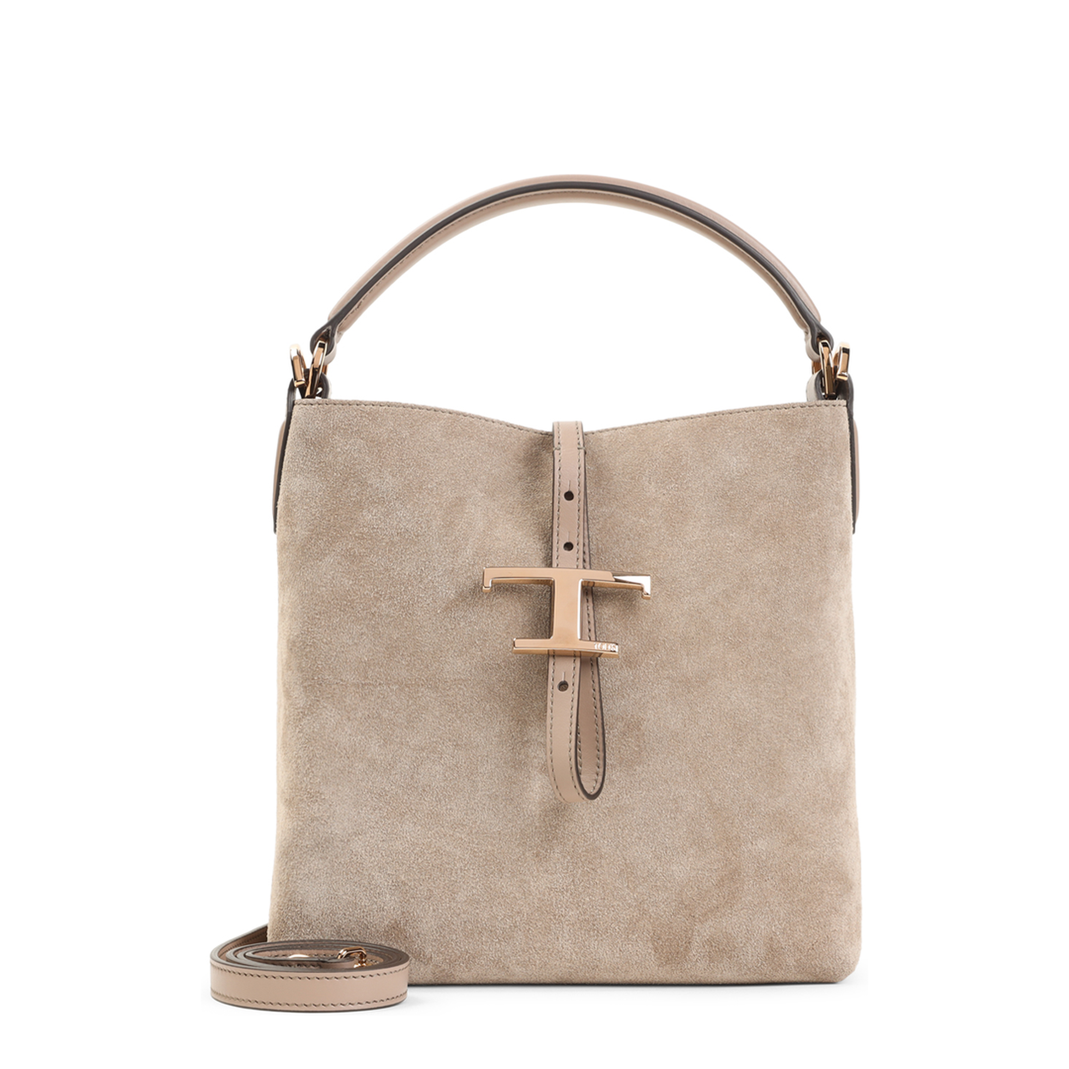 MAYFEYR - Tod's - Mocha Clay Beige Suede Bucket Bag - XBWTSEK0100P3A5L26MOCHA