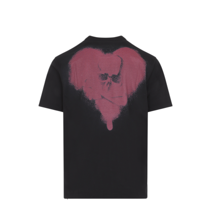 MAYFEYR - MASTERMIND WORLD - Spray Art Short Sleeve Tee - MW26SE2TS050017BLACK