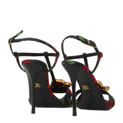 MAYFEYR - Dolce & Gabbana - Red Rose Sandals - CR1959A0745HN6EJ
