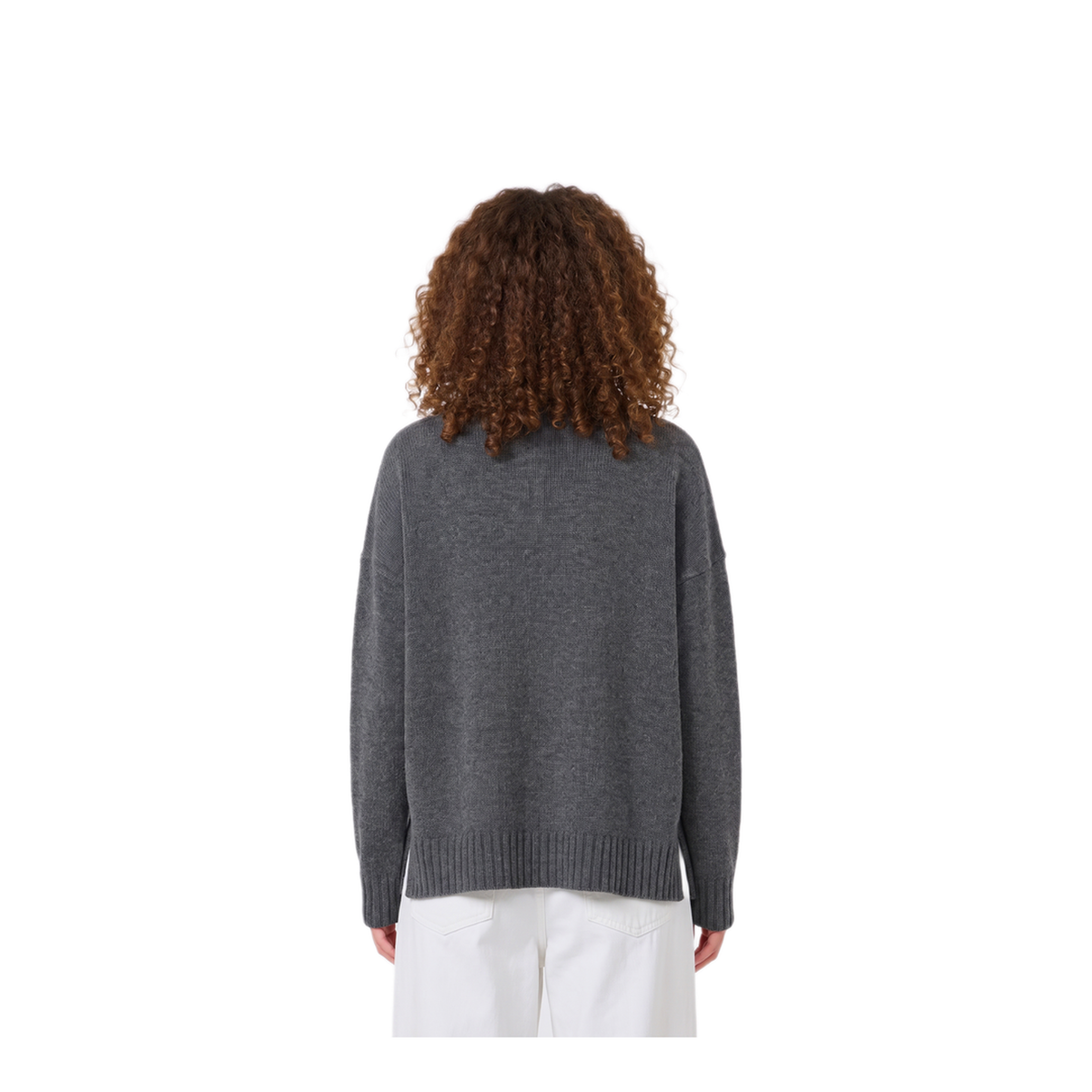 MAYFEYR - Max Mara - Dark Grey Cashmere Crasso Sweater - 262136606260012046F007