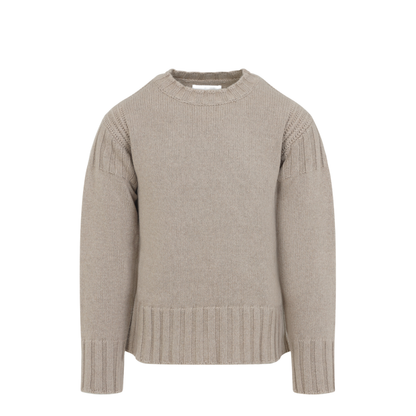 Beige Cashmere Sweater