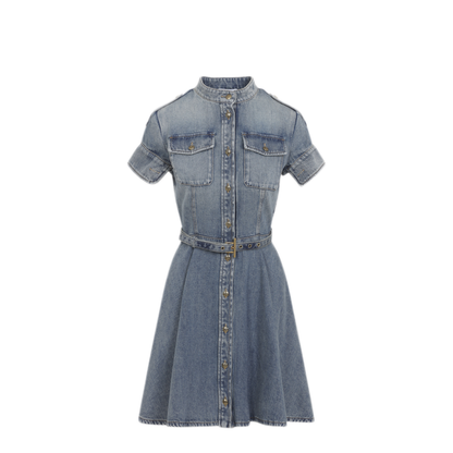 MAYFEYR - Alexander Mcqueen - Denim Mini Dress - 857116QMAD14383
