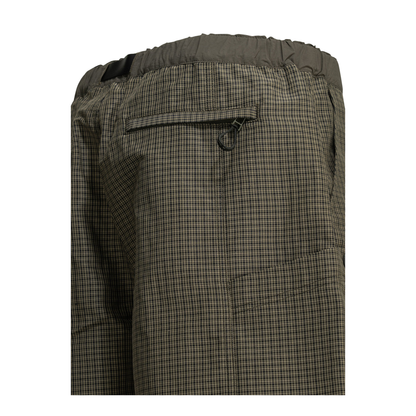 MAYFEYR - Comme Des Garçons Homme - Plaid Cargo Shorts - HQP027S262KHAKI