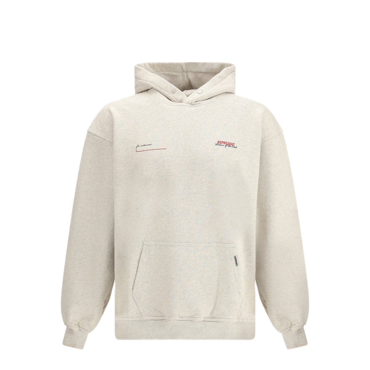 MAYFEYR - Represent - Cotton Hoodie - MLM4270CREAMMARL