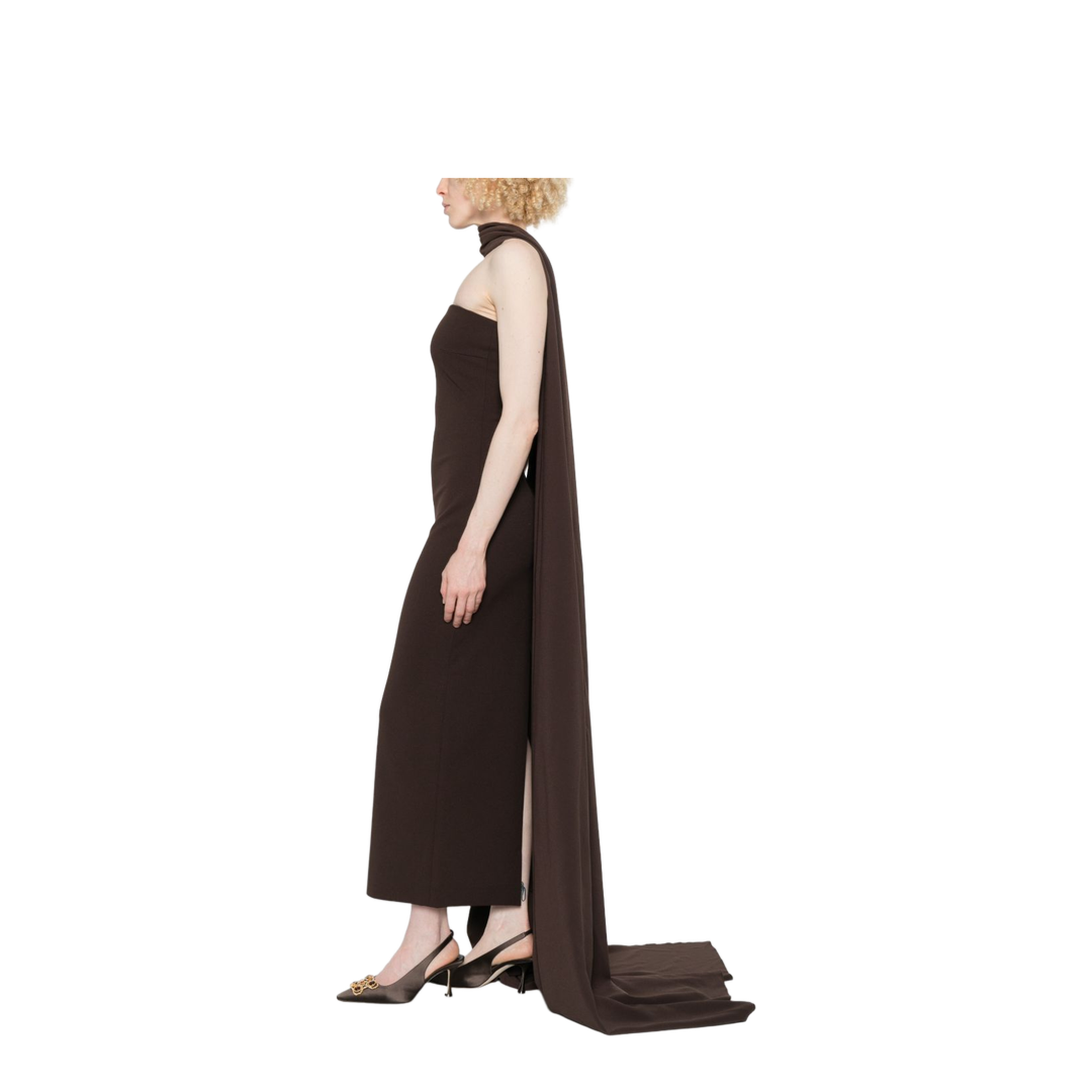 MAYFEYR - Solace London - Dresses Brown - OS47049CHESNUT