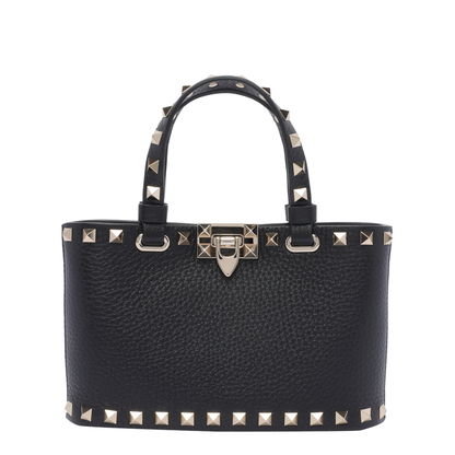 Rockstud Mini Handbag - Black