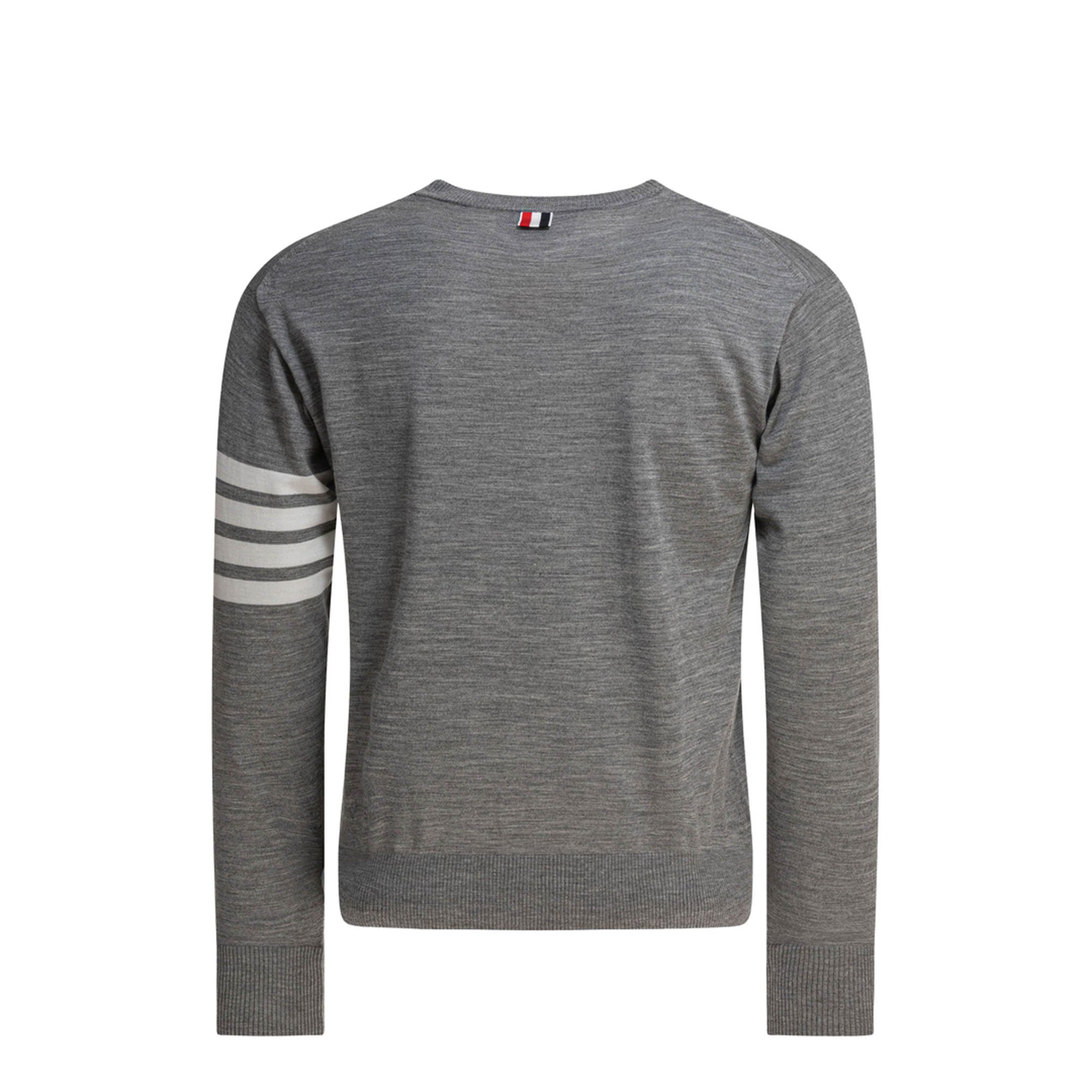 MAYFEYR - Thom Browne - Wool Crew Neck Sweater - MKA002AY1014058