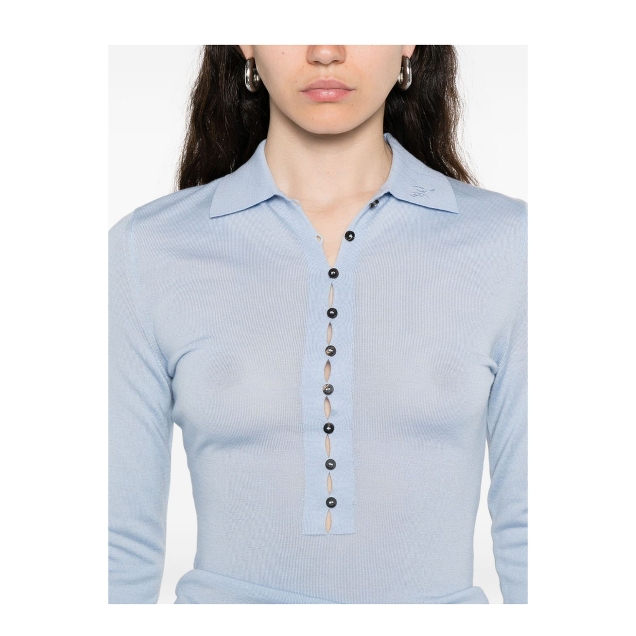 T-shirts and Polos Clear Blue