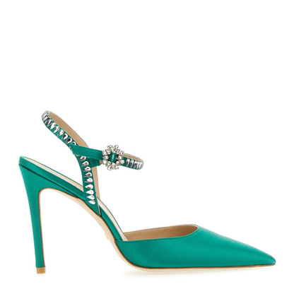 MAYFEYR - Stuart Weitzman - Gemcut 100 Ankle Strap Pump - SD154KEL