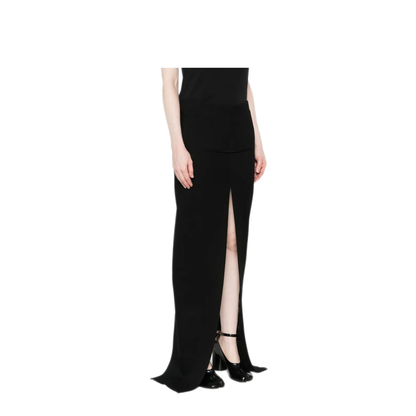 Long Skirt with Center Slits
