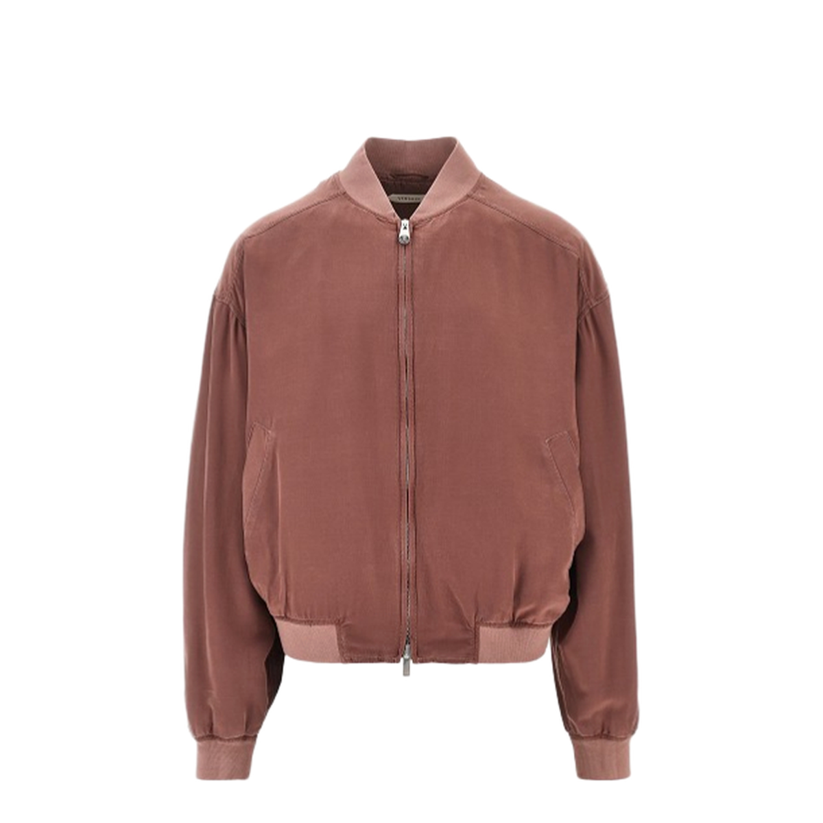 MAYFEYR - Versace - Antiqued Pink Silk Bomber Jacket - 10248901A181011LK80