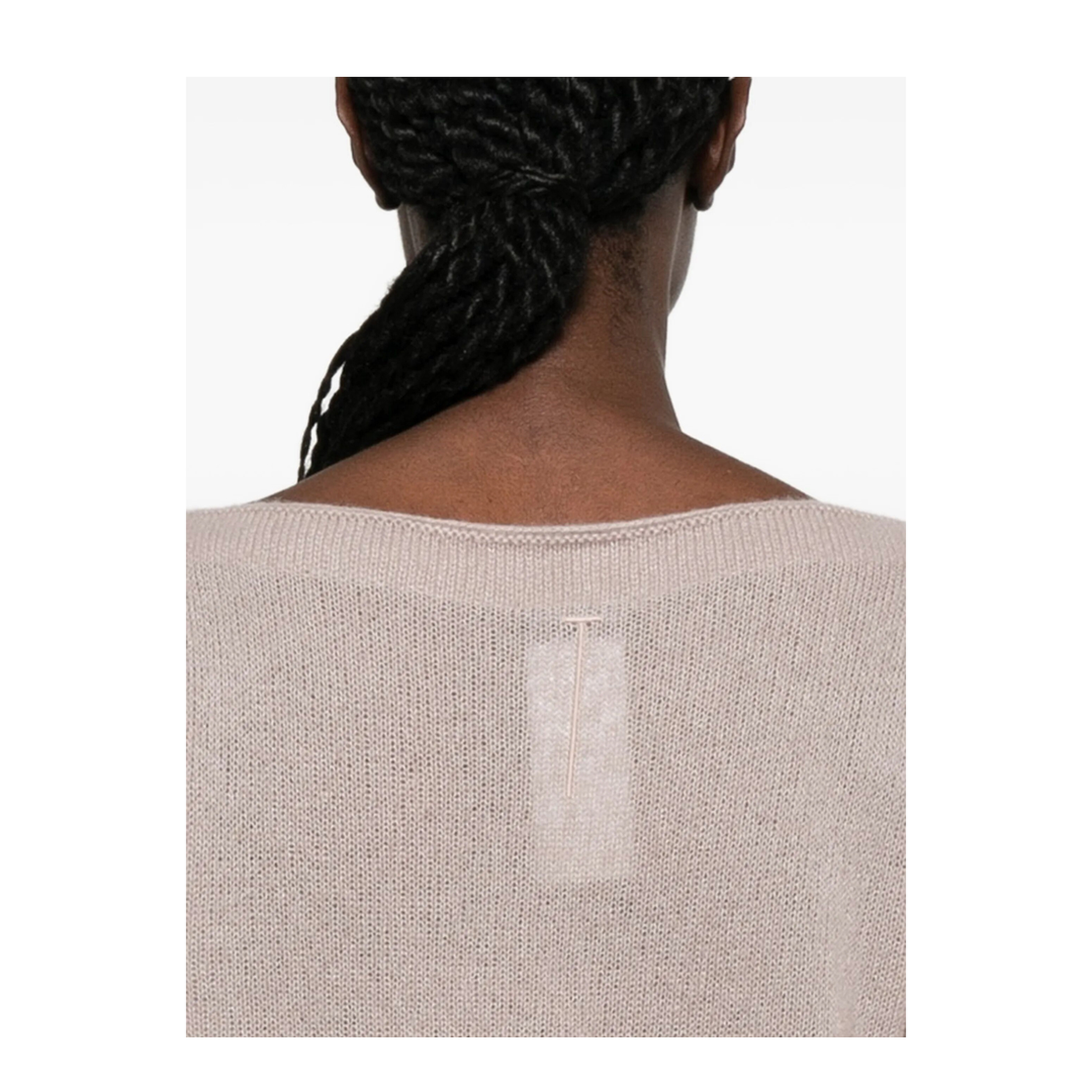 MAYFEYR - Tom Ford - Long Sleeve Boat Neck Knit With Metal Plaque - MAK1380YAX921