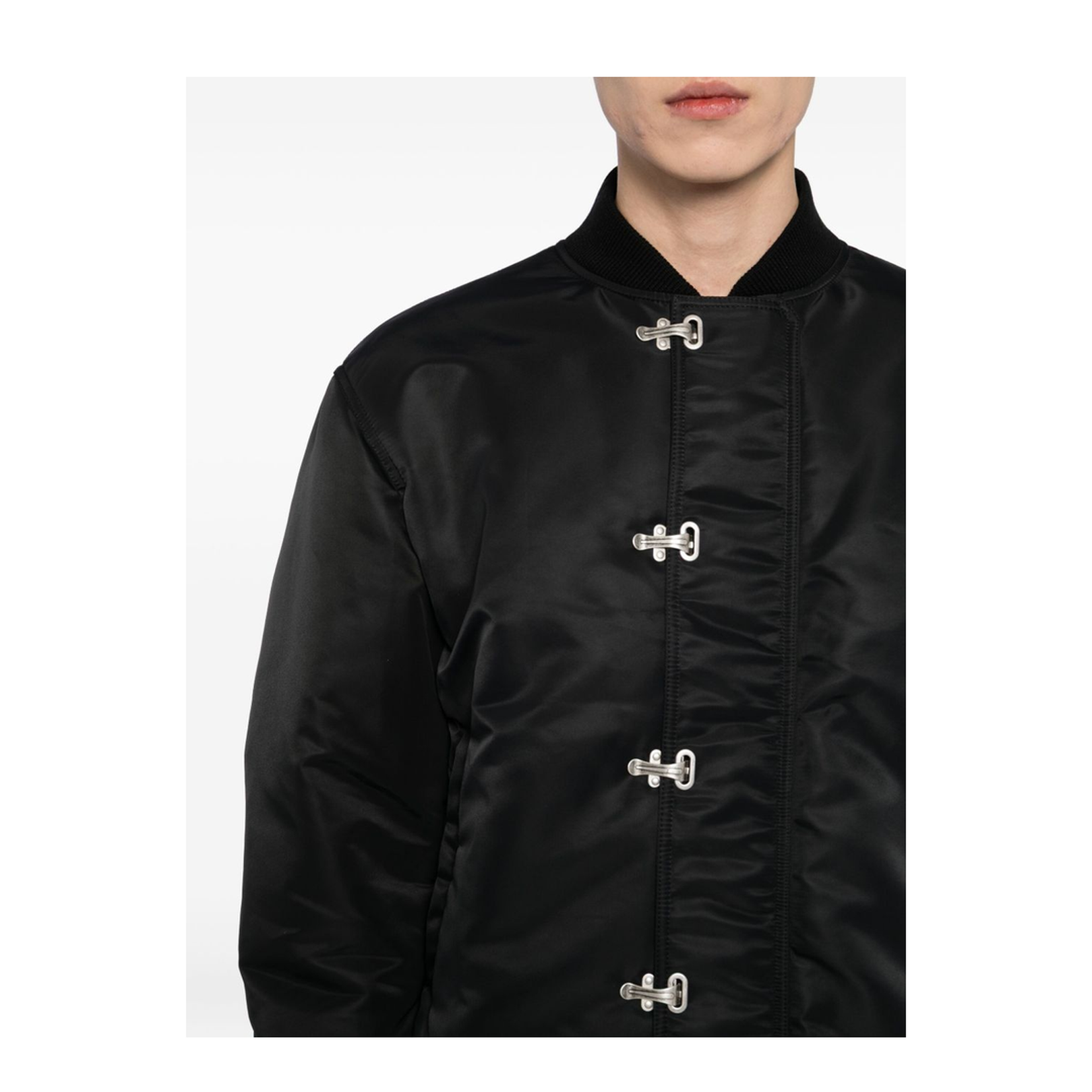 Jacket in Nylon Black