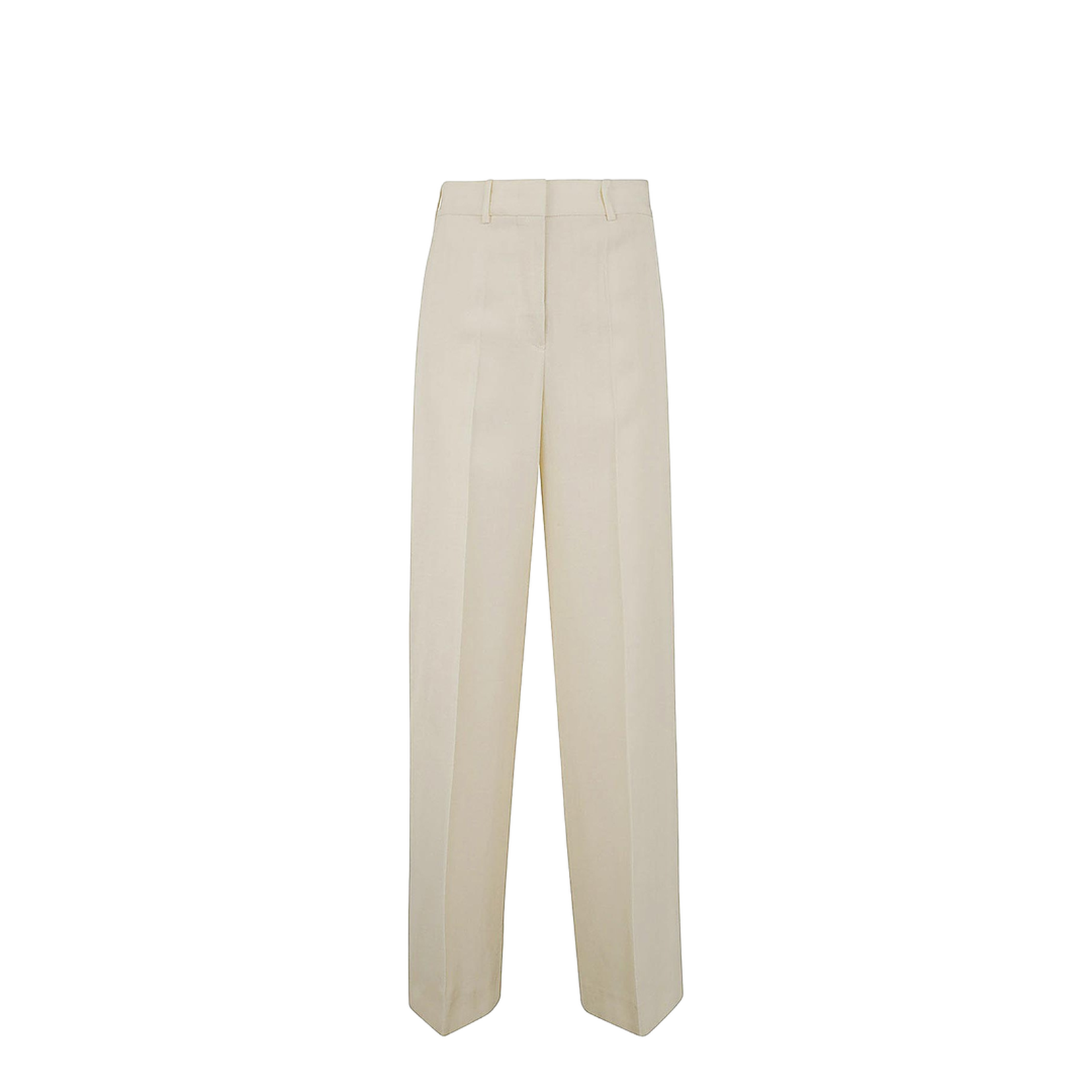 Wide Pleat-Front Trousers