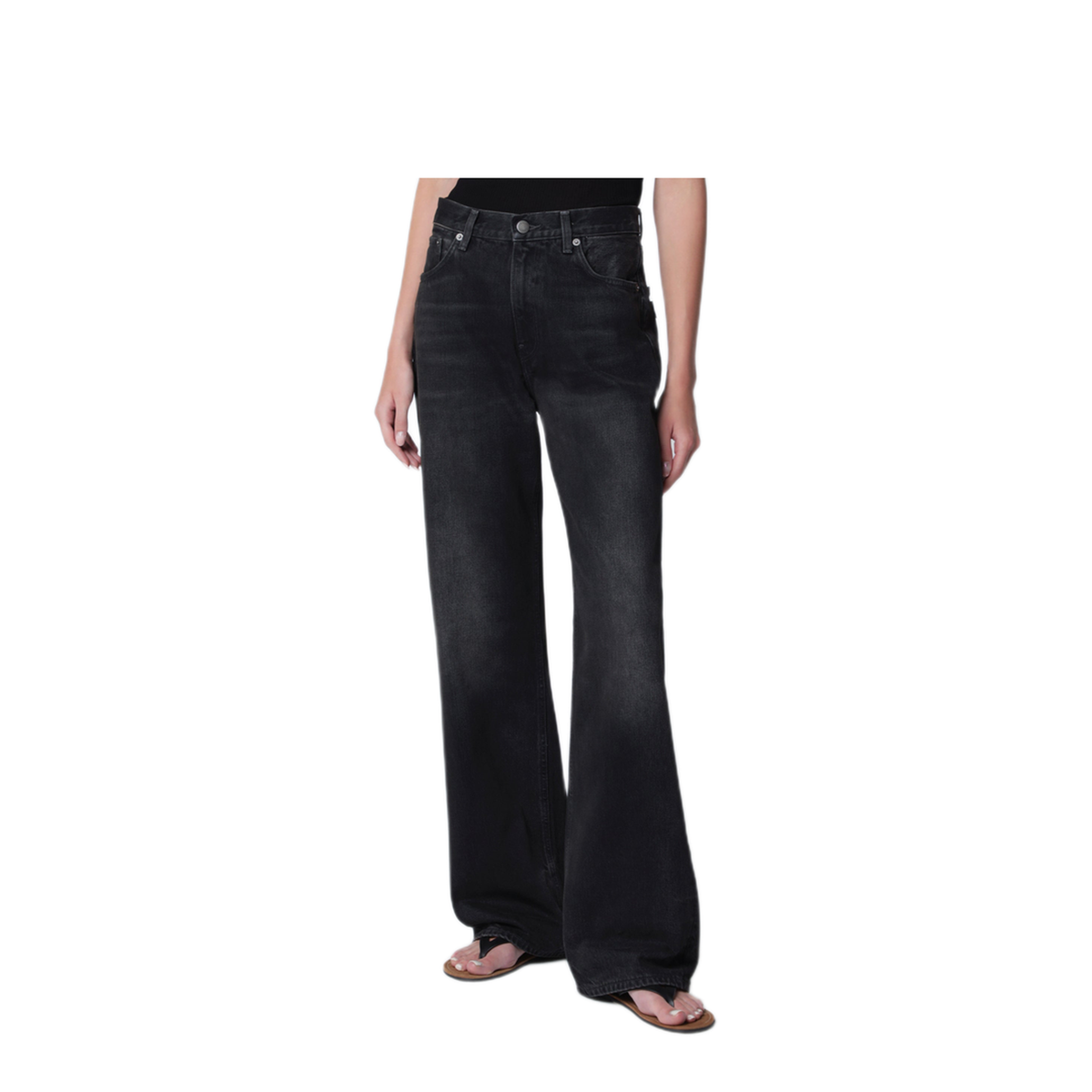 MAYFEYR - Haikure - Korea Jeans In Vintage Black Denim - HEW03185DF119COL0938