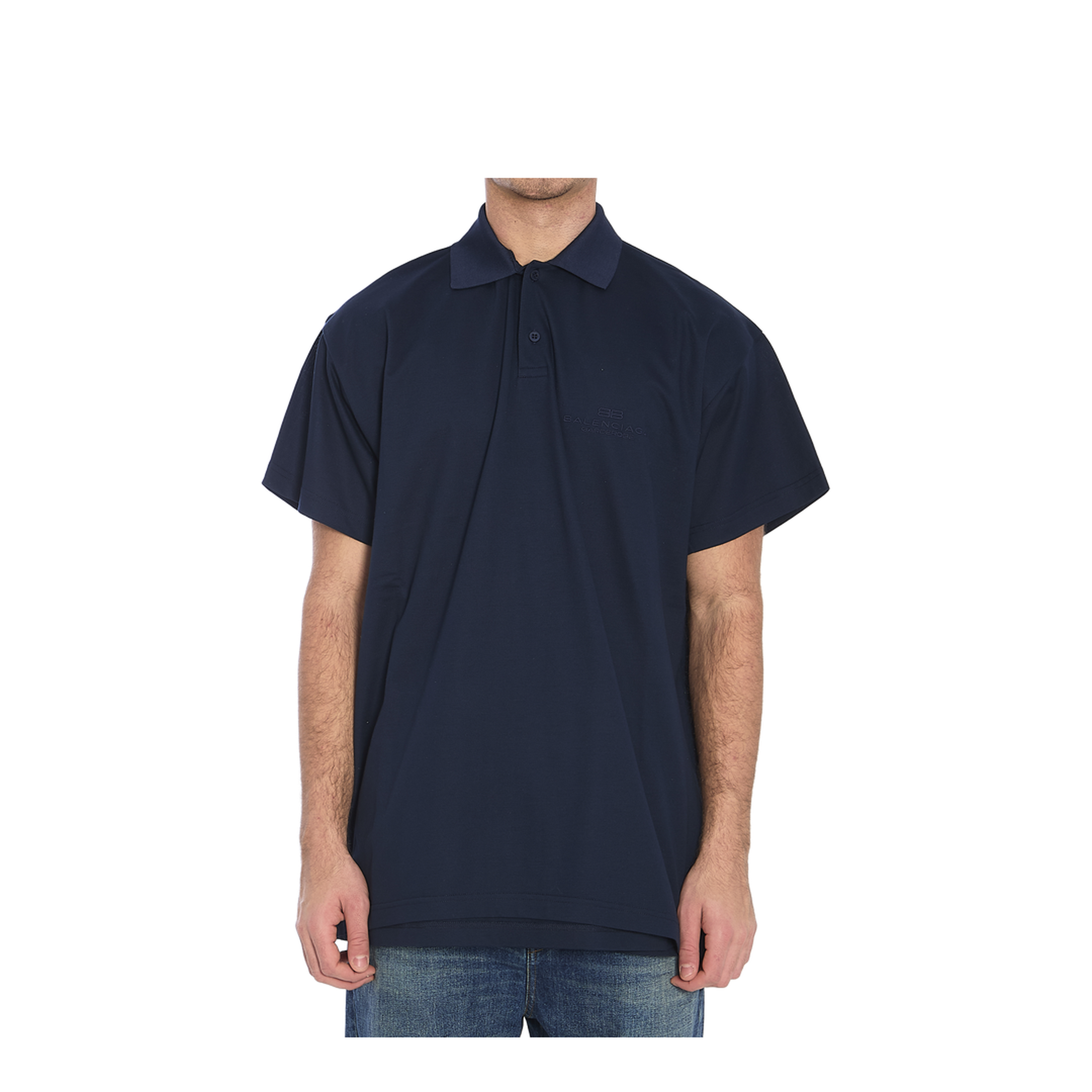 Interwined Cotton Polo Shirt
