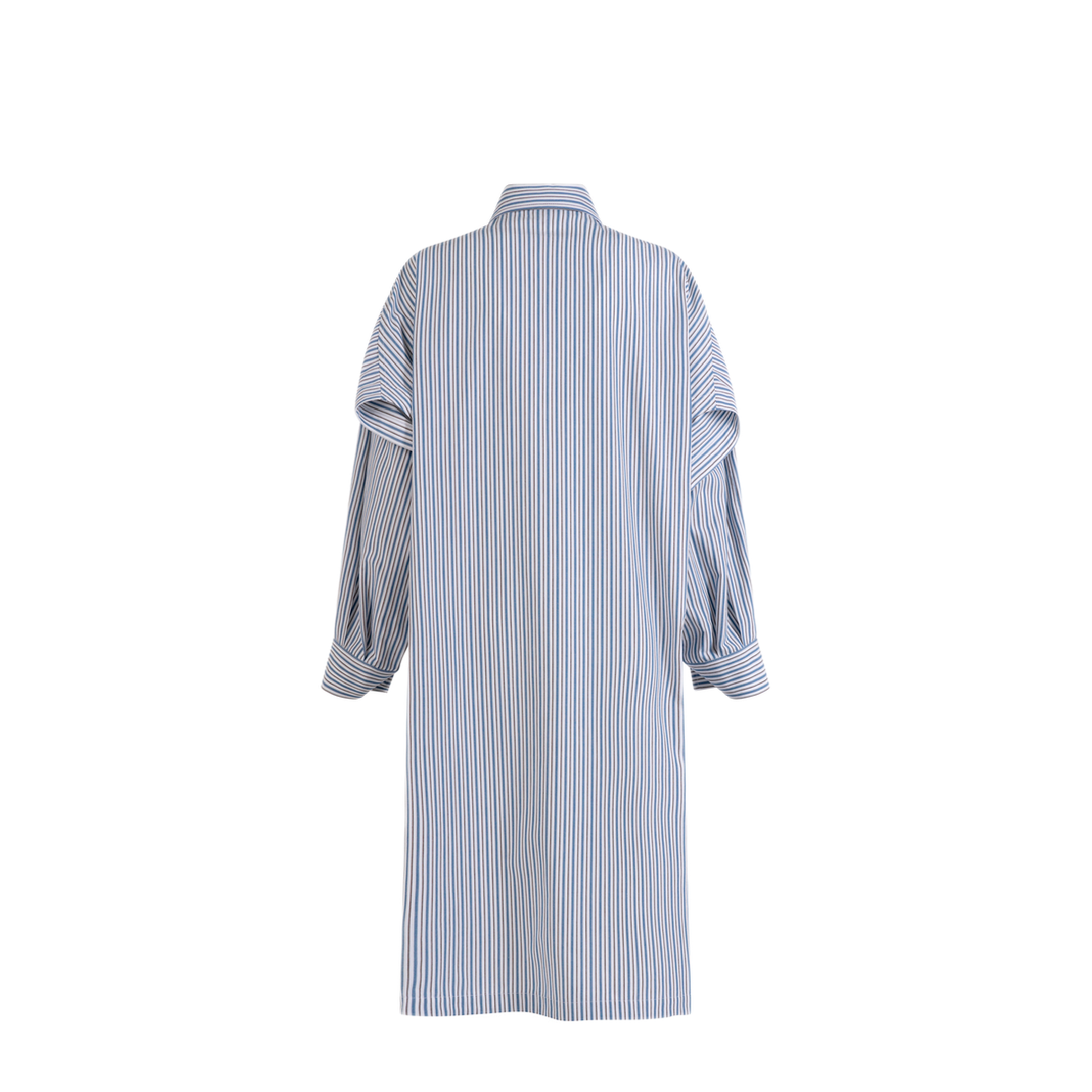 MAYFEYR - Bottega Veneta - Cotton Striped Dress - 826129V5CM01523