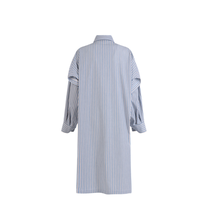 MAYFEYR - Bottega Veneta - Cotton Striped Dress - 826129V5CM01523