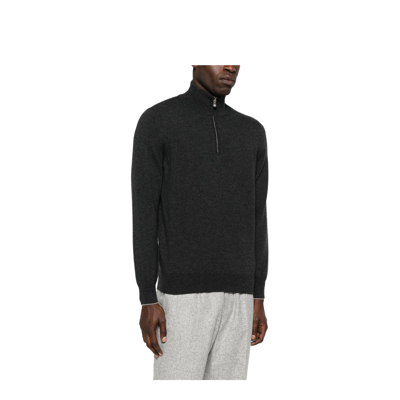 Cashmere High-Neck Sweater
