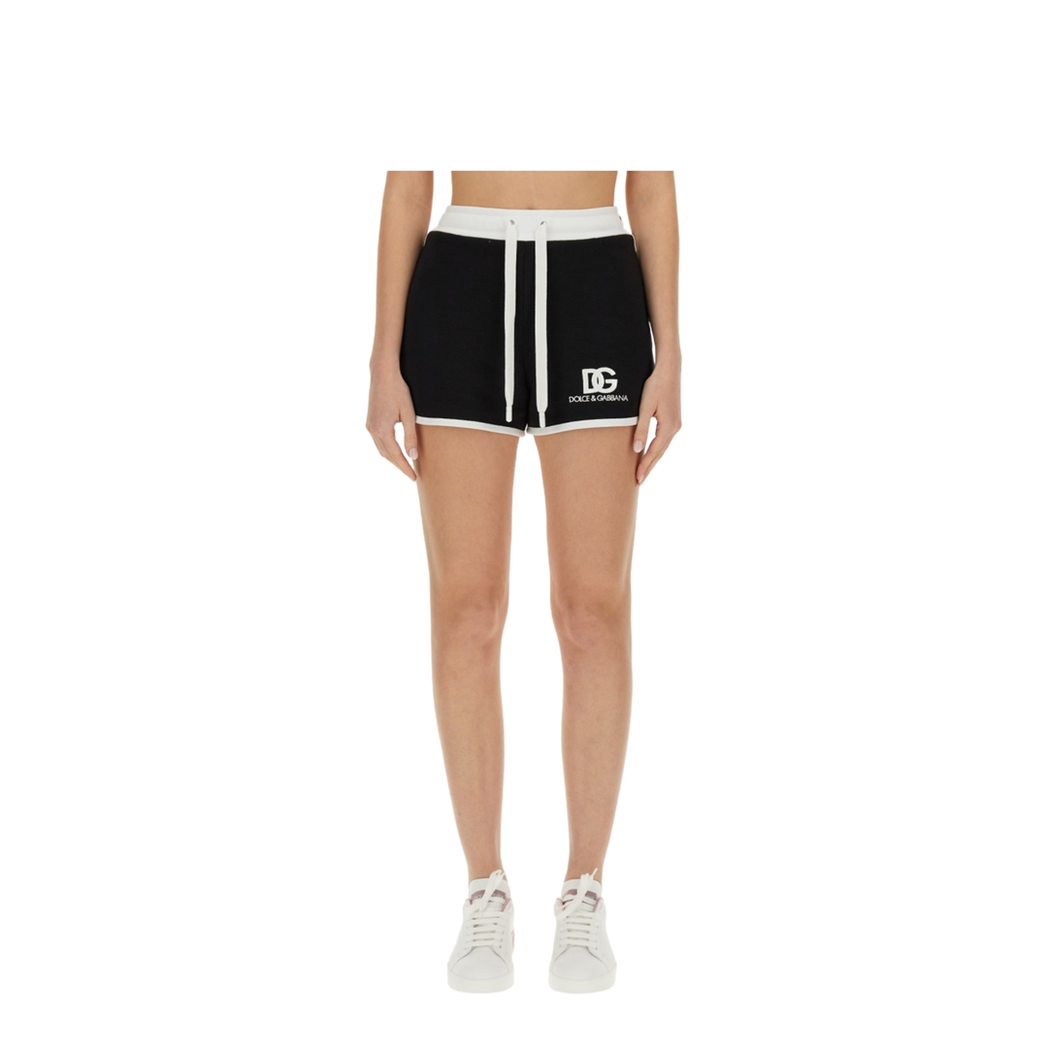 Shorts with Logo Embroidery