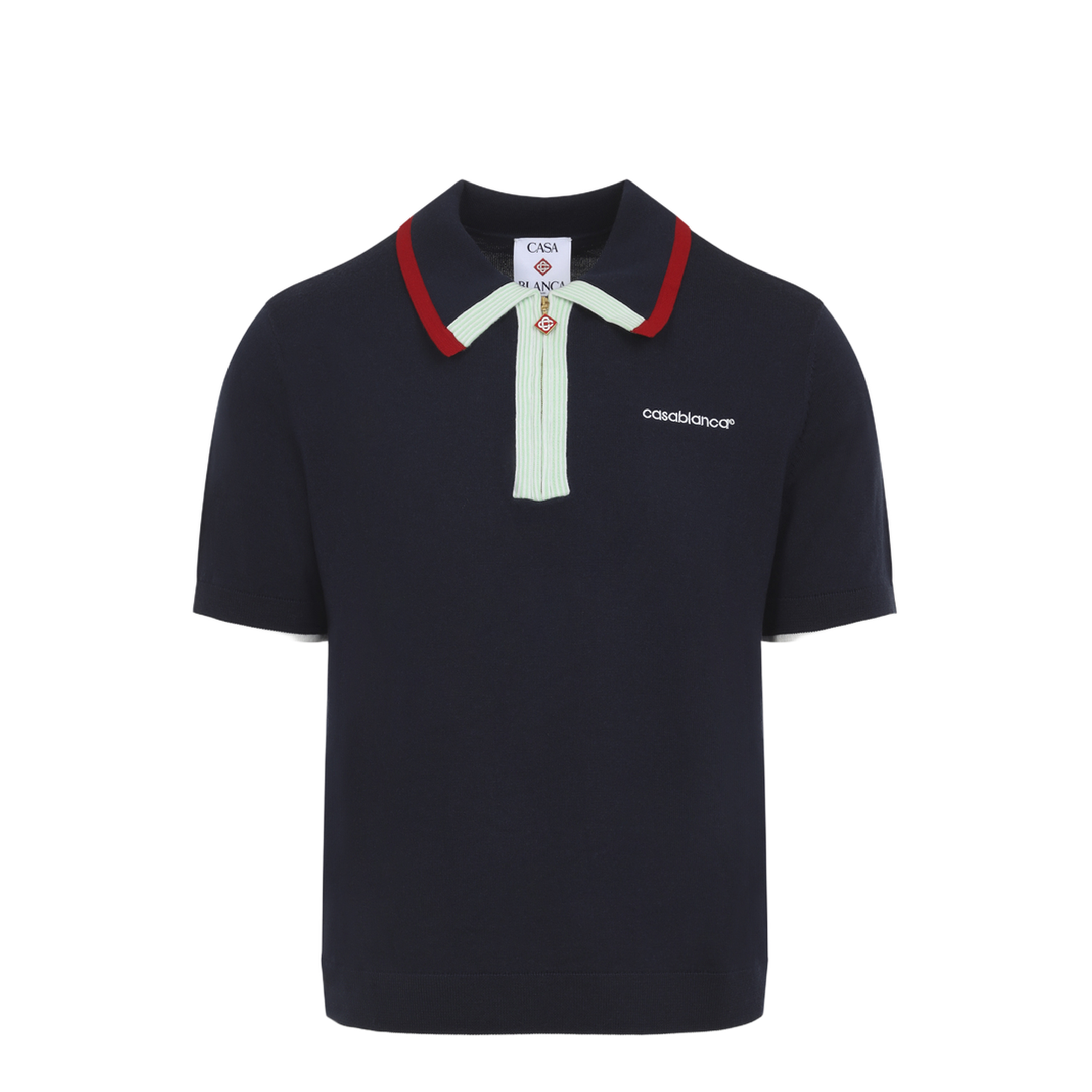 MAYFEYR - Casablanca - Knitted Track Polo - MPF26KW84601