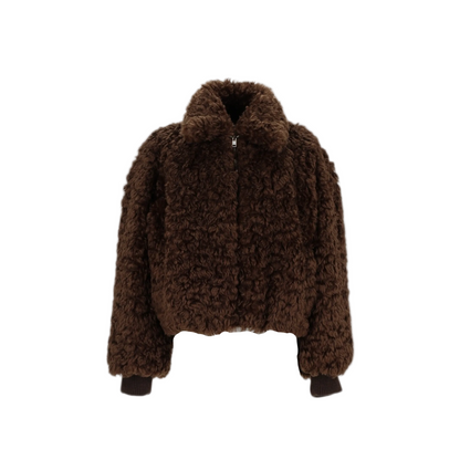 MAYFEYR - MSGM - Brown Polyester Sports Jacket - 4141MDH1526760130