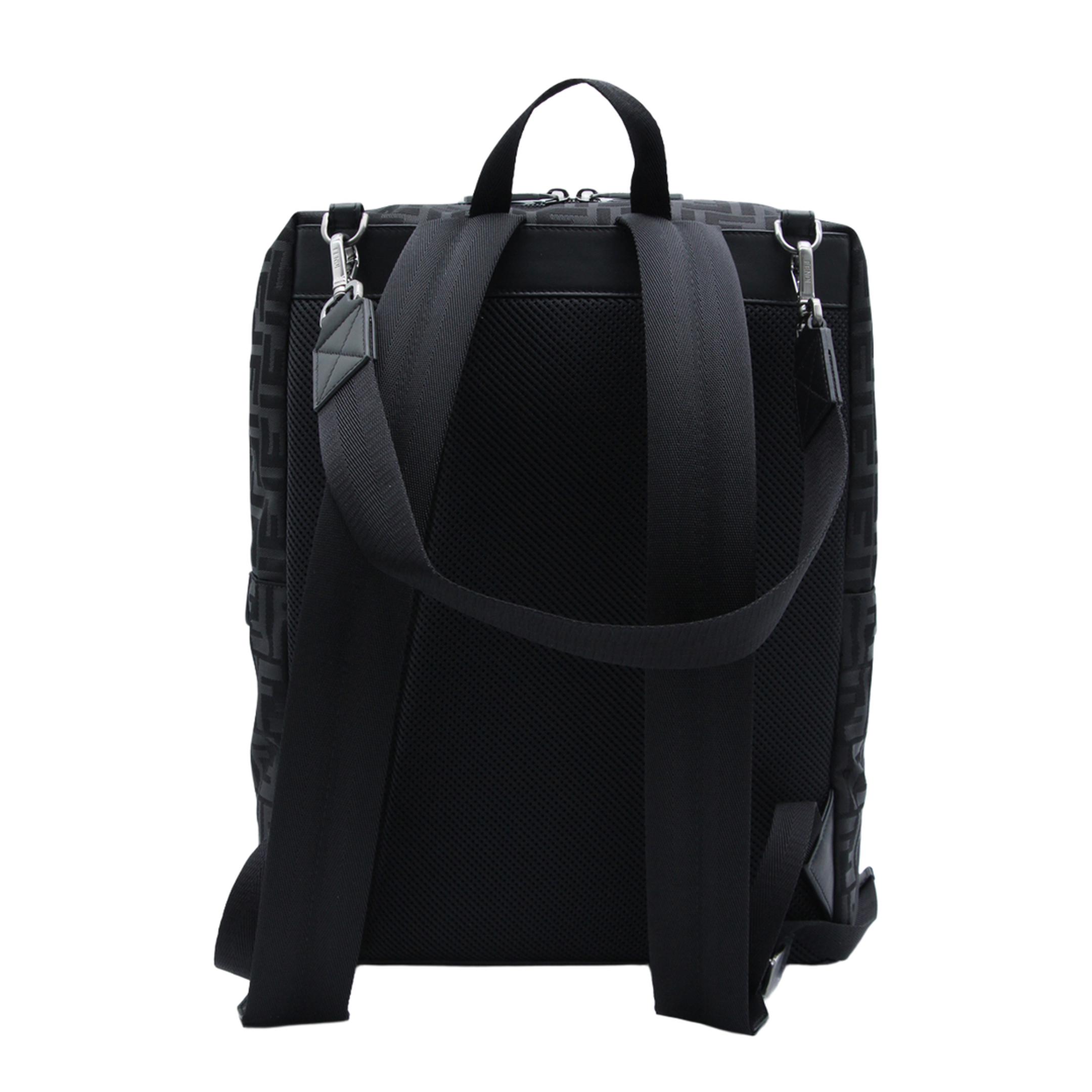 Lui Medium Nylon Backpack - Black