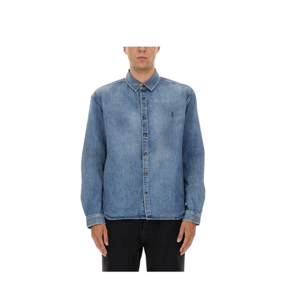 Cassandra Shirt in Day Blue Denim