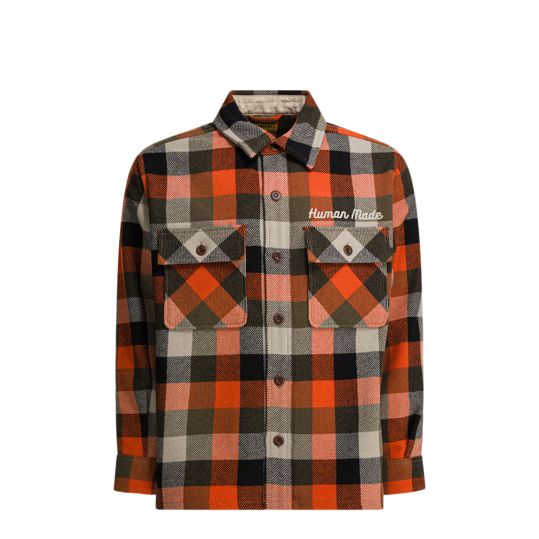 MAYFEYR - Human Made - Wool Overshirt Jacket - HM30SH013ORANGE