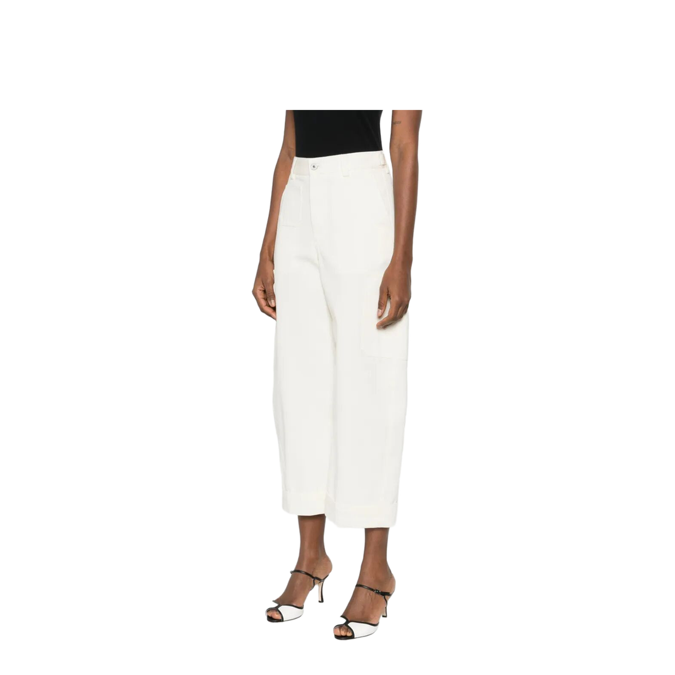 MAYFEYR - Givenchy - Cotton And Wool Cocoon Cropped Cargo Pants - BW519H164D