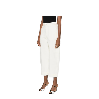 MAYFEYR - Givenchy - Cotton And Wool Cocoon Cropped Cargo Pants - BW519H164D