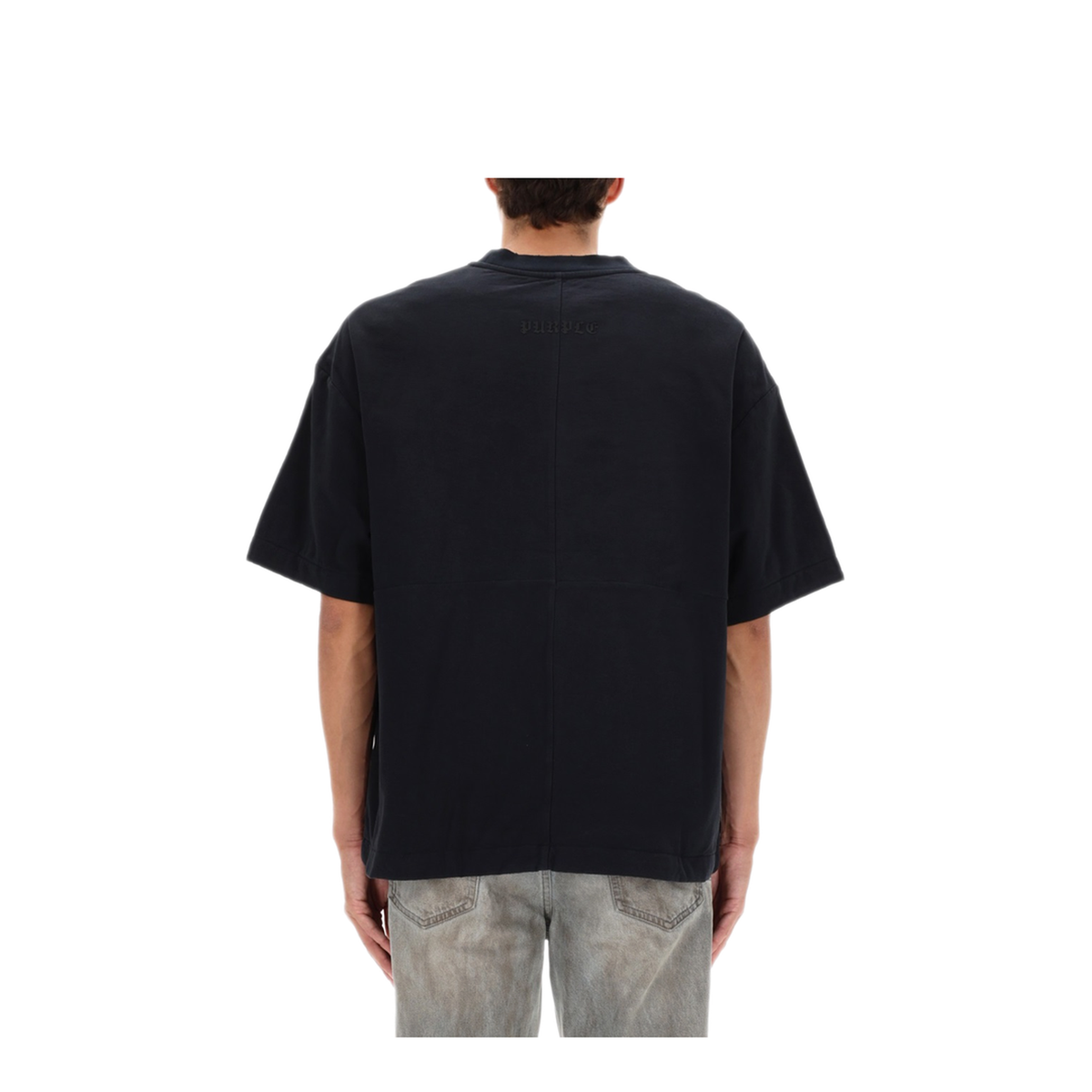 MAYFEYR - Purple Brand - Cotton T Shirt Dust - M1081TBBD425BLACK