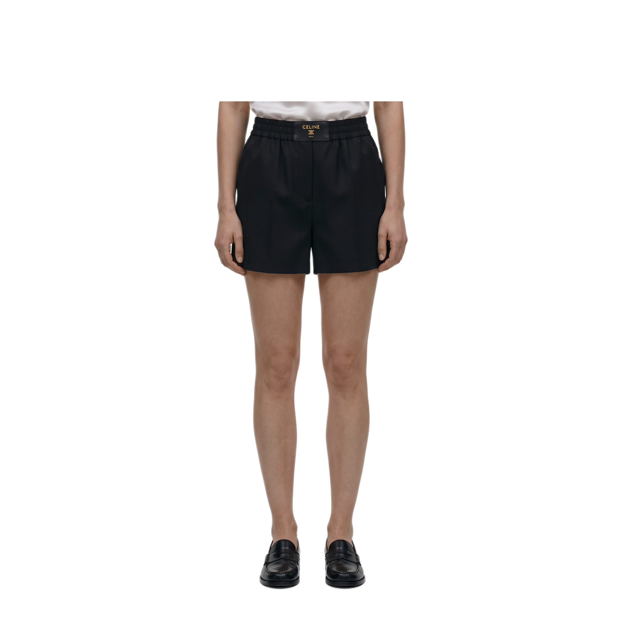 MAYFEYR - Celine - Wool Twill Shorts - RP0II609U38NO